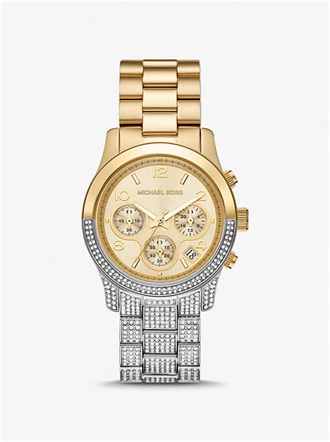 michael kors watch mkt5005|Runway Pavé Two.